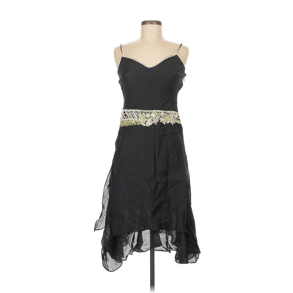 y2k Max Studio Fairy Bias Cut Dress